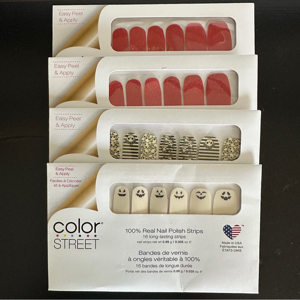 Color Street Halloween / Day of the Dead Nail Strip Bundle Retired - Picture 2 of 12
